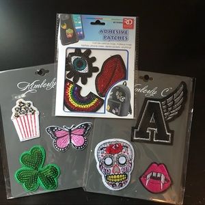 Patches backpack and jackets New